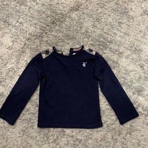Burberry authentic cotton long sleeve shirt